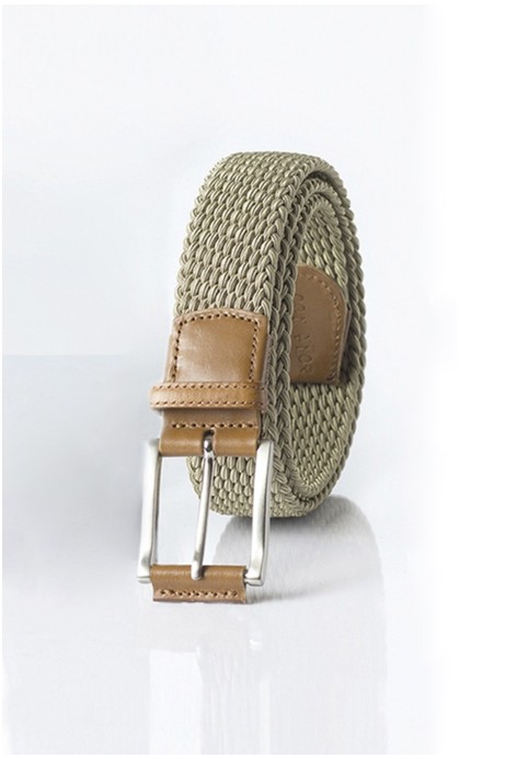 CINTURÓN ELÁSTICO TRENZADO MARINO