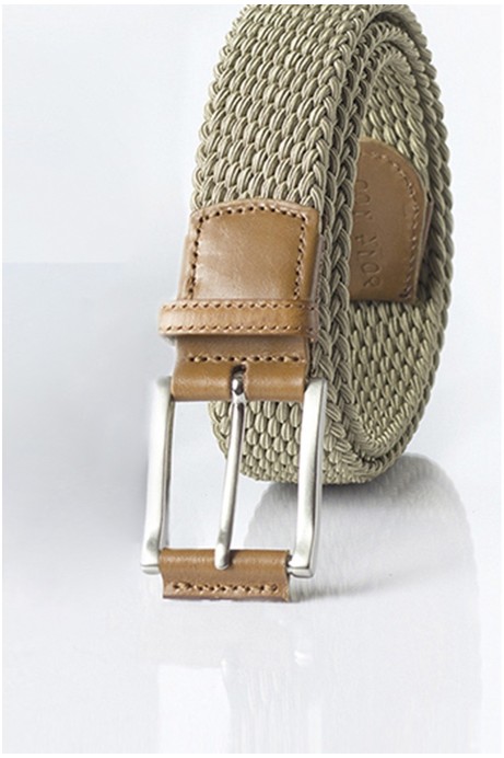 CINTURÓN ELÁSTICO TRENZADO MARINO 2