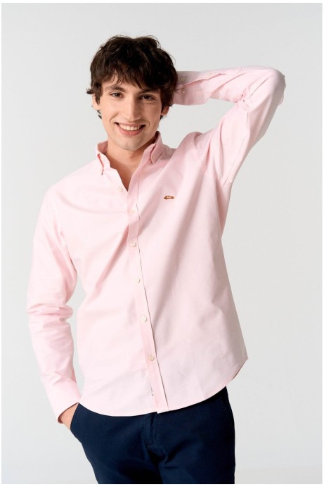 CAMISA OXFORD ROSA REGULAR FIT 2