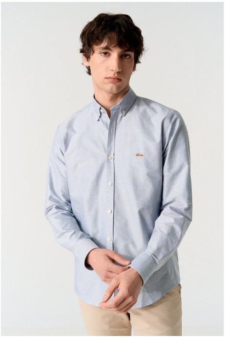 CAMISA OXFORD MARINO REGULAR FIT