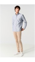CAMISA OXFORD MARINO REGULAR FIT