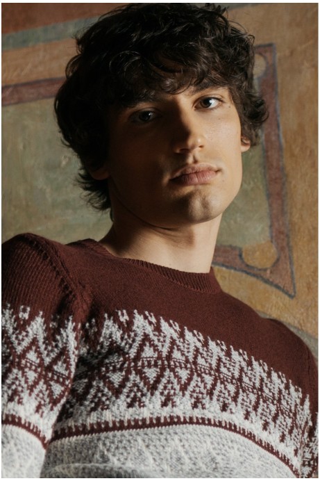 JERSEY PUNTO CENEFAS GRIS HOMBRE 2