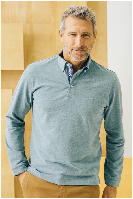 POLO HOMBRE COLOR VERDE