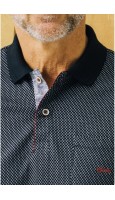 POLO JACQUARD ESTAMPADO GEOMÉTRICO