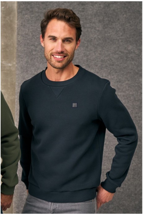 SUDADERA MARINO CUELLO REDONDO