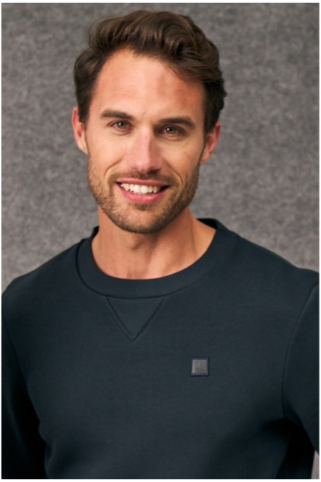 SUDADERA MARINO CUELLO REDONDO 2