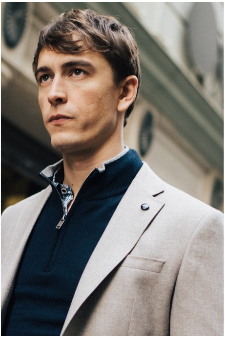 AMERICANA DE PUNTO BEIGE 2