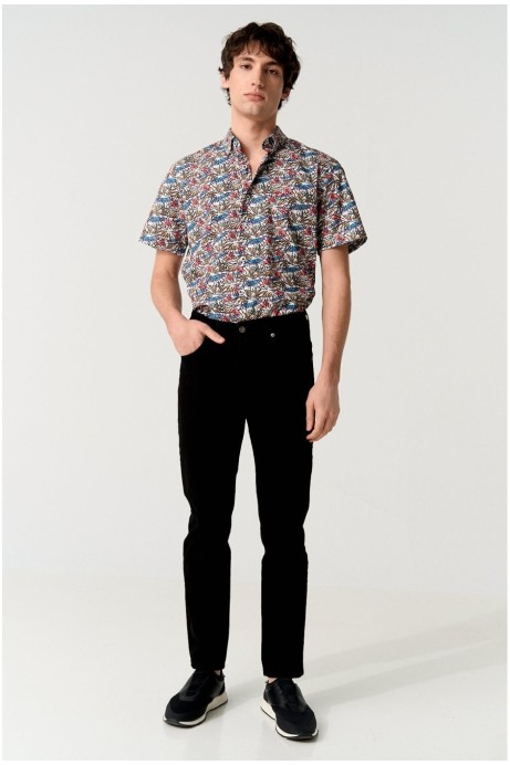 PANTALÓN NEGRO DENIM STRETCH