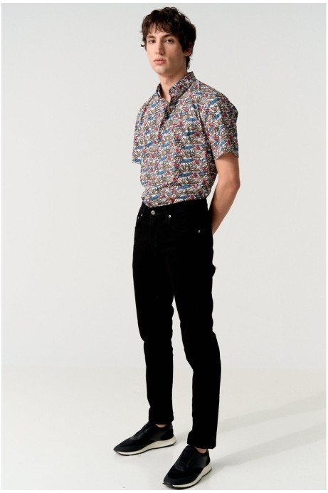 PANTALÓN NEGRO DENIM STRETCH 2