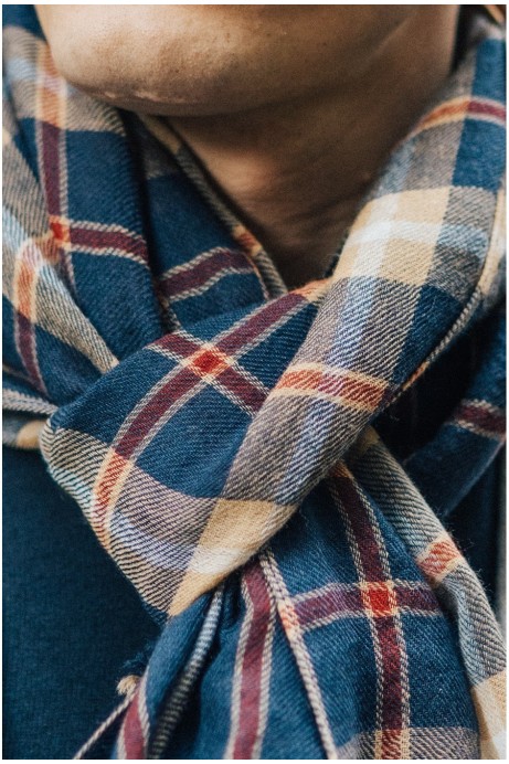 BUFANDA HOMBRE DE CUADROS 2