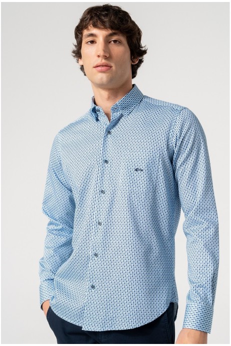CAMISA HOMBRE ESTAMPADA REGULAR FIT