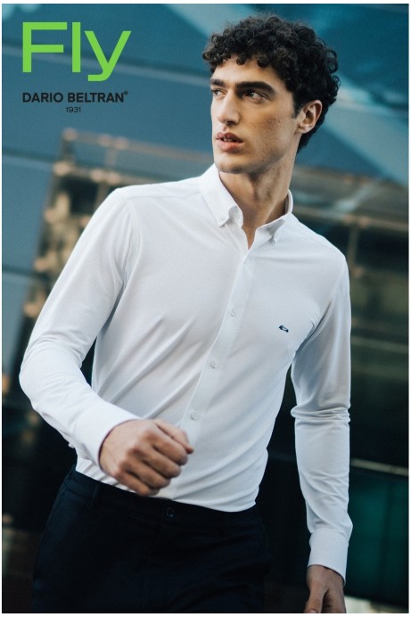 CAMISA ANTIARRIGAS HOMBRE BLANCA