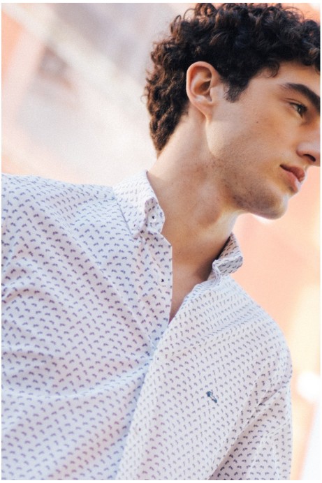 CAMISA BIELÁSTICA HOMBRE ESTAMPADO BICIS 2