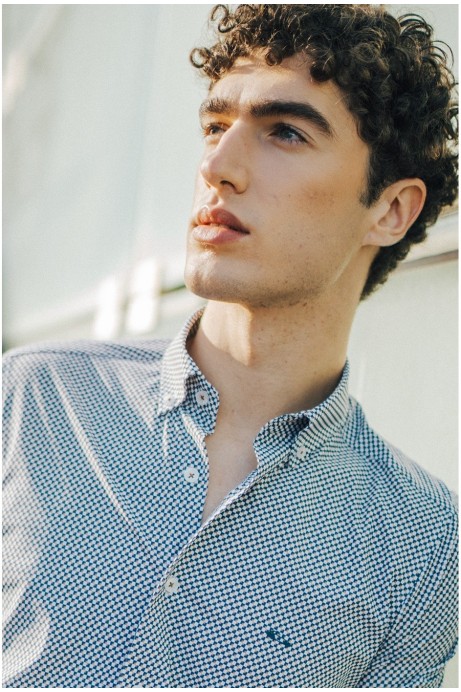 CAMISA ESTAMPADO CUADRADITOS REGULAR FIT 2