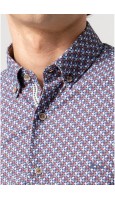 CAMISA REGULAR FIT ESTAMPADO DE COMAS COLORES
