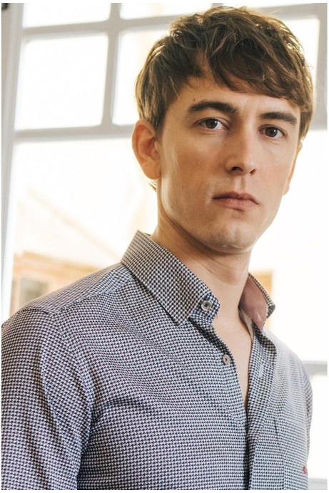 CAMISA HOMBRE CON BOLSILLO ESTAMPADO PATA DE GALLO 2