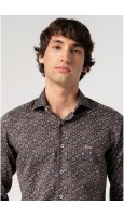 CAMISA SLIM FIT HOMBRE ESTAMPADO MANDALAS