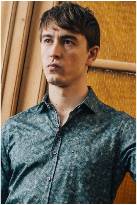 CAMISA ESTAMPADA HOMBRE SLIM FIT SIN BOLSILLO 2