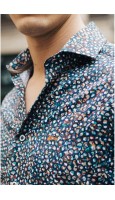 CAMISA SLIM FIT ESTAMPADO MULTICOLOR