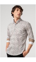 CAMISA HOMBRE ESTAMPADO MOTOS CON BOLSILLO
