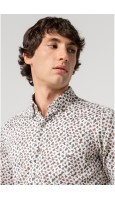 CAMISA HOMBRE ESTAMPADO MOTOS CON BOLSILLO