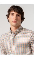 CAMISA HOMBRE CUADRO VICHY CON BOLSILLO