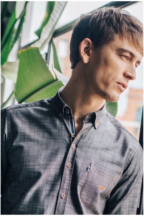 CAMISA VAQUERA HOMBRE CON BOLSILLO 2