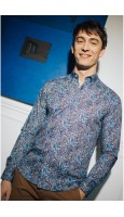 CAMISA ESTAMPADA CACHEMIR COLORES SLIM FIT