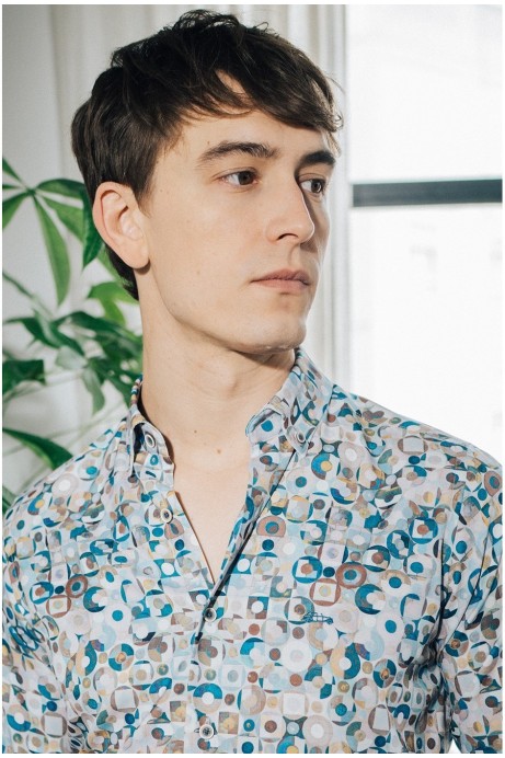 CAMISA HOMBRE ESTAMPADO ABSTRACTO COLORES SLIM FIT 2