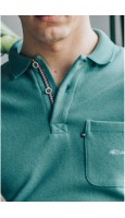 POLO PUNTO HOMBRE COLOR VERDE