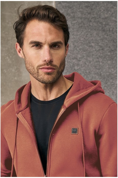 CHAQUETA CON CREMALLERA Y CAPUCHA CALDERA 2