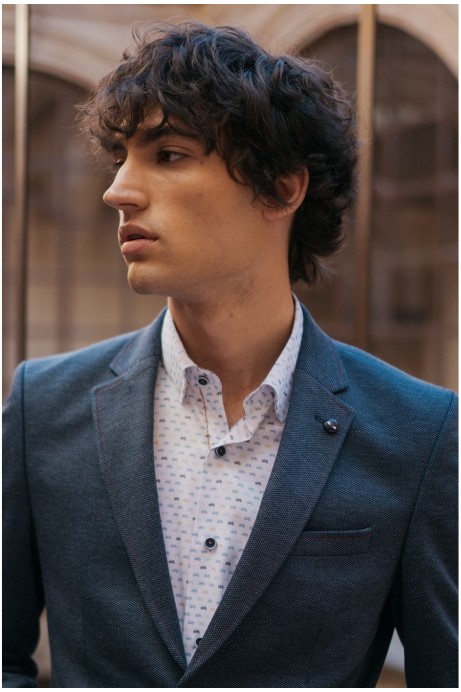 AMERICANA DE PUNTO ELÁSTICO MARINO 2