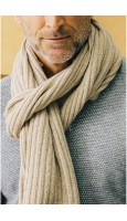 BUFANDA BEIGE HOMBRE